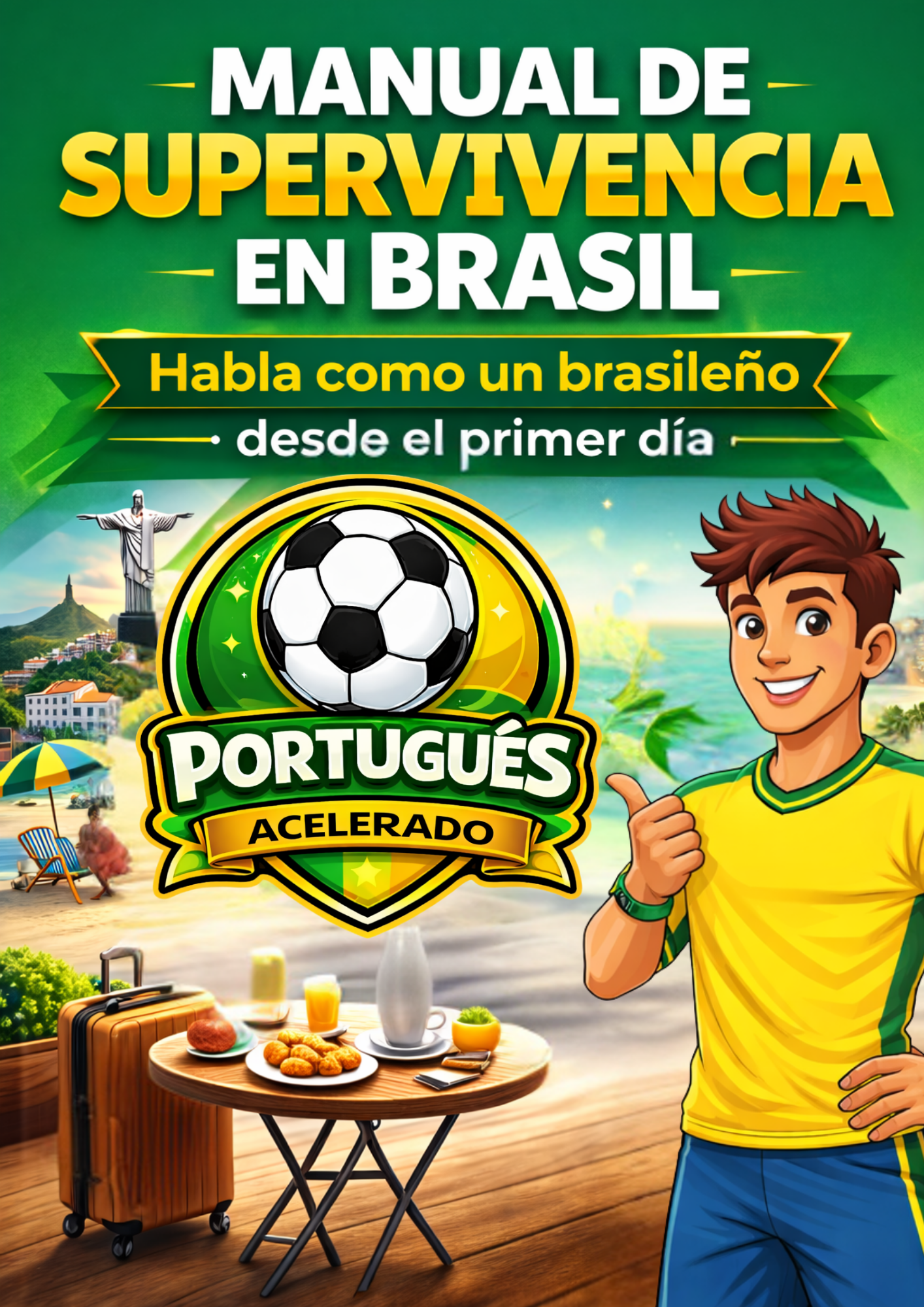 Manual de Supervivencia en Brasil - Pack Completo de Frases en Portugués